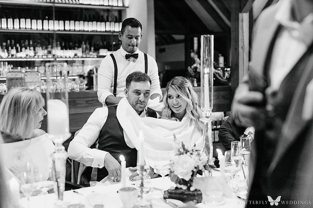 wedding reception, bride and groom, wedding in Salabka