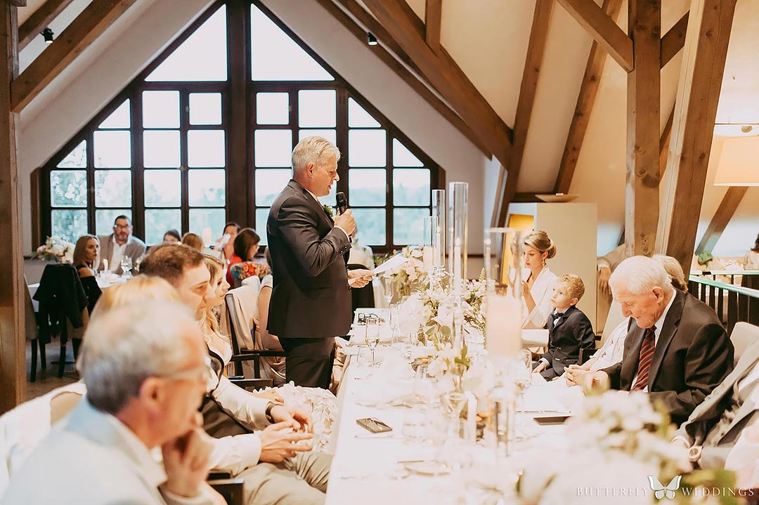 fathers wedding speech, wedding dinner in Salabka