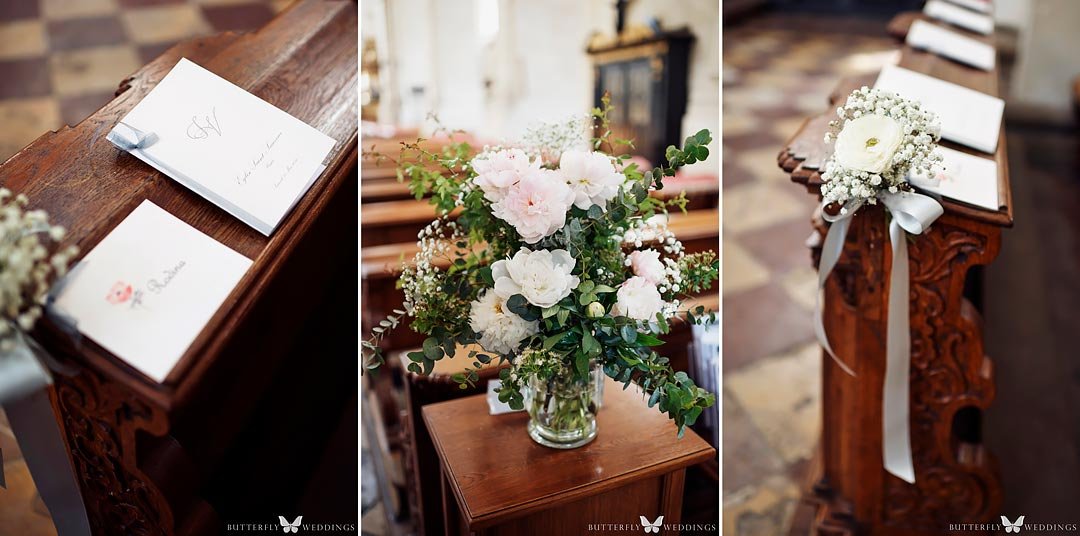 Wedding ceremony decorations in Prague