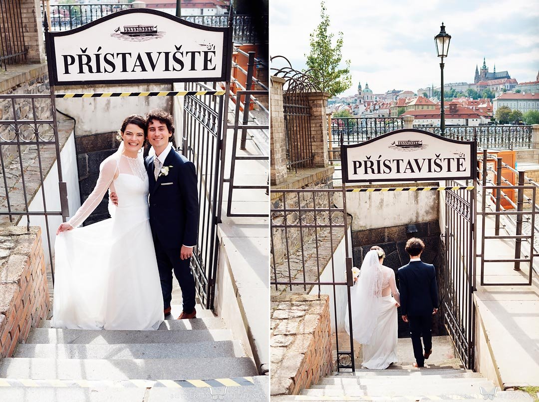 French destination wedding in Prague
