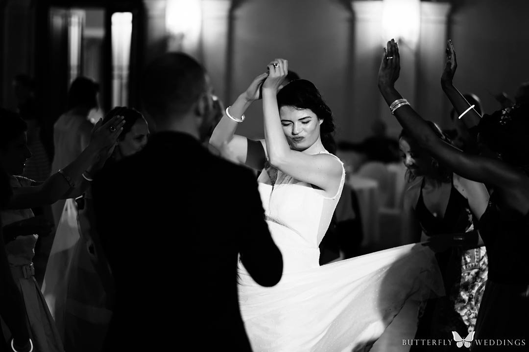 Wedding party at Palace Zofin