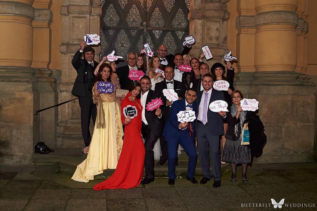 Lebanese wedding ceremony in Prague