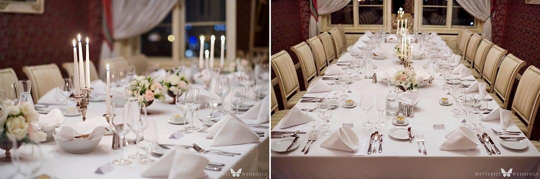 Wedding reception at Villa Richter, Prague