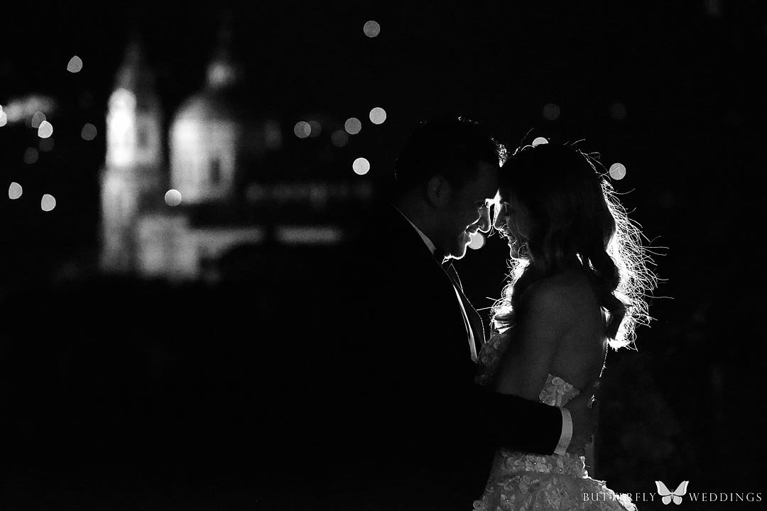 Couple wedding photos in Prague