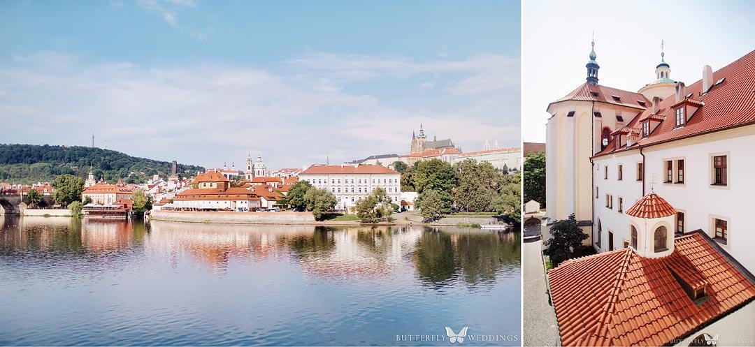 Letní svatba v Praze