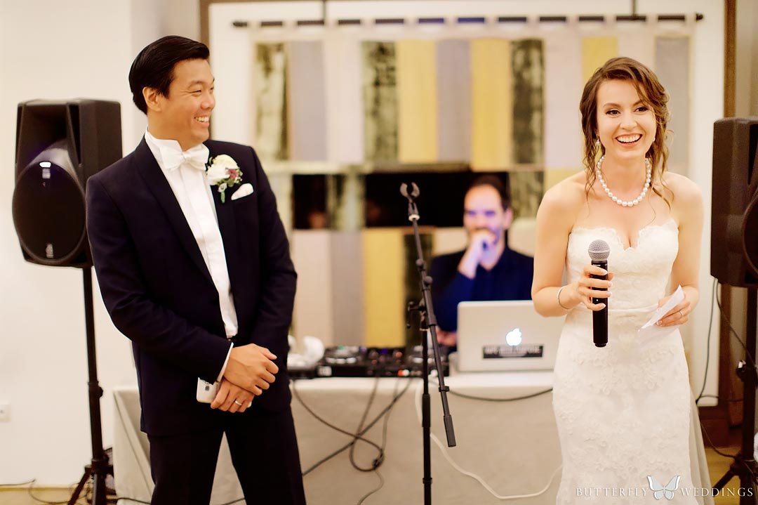 Svatební sliby a proslovy