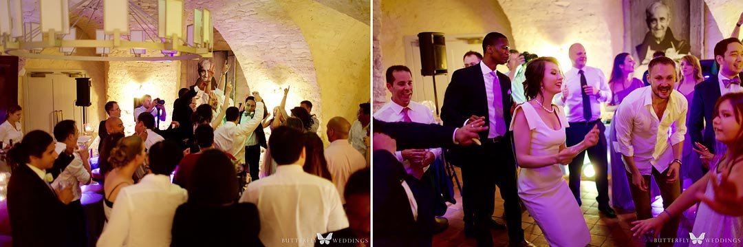 Svatební party v pivnici hotel Augustine