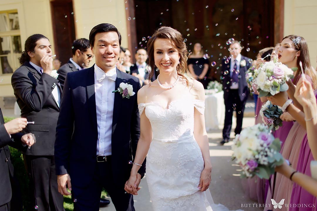 Organization and planning destination wedding in Prague and in Czech Republic, Butterfly Weddings