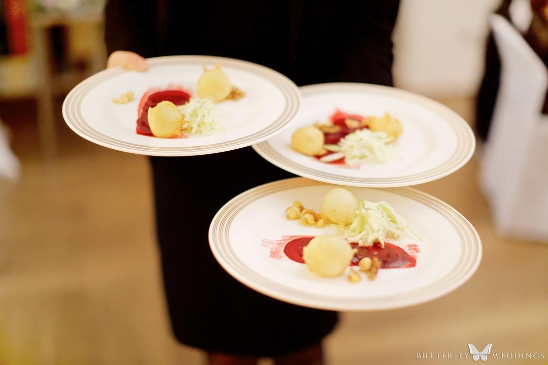 Wedding dinner at hotel Augustine