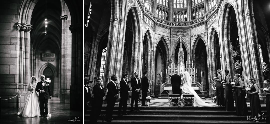 Svatba v chrámu sv. Víta na Pražském hradě