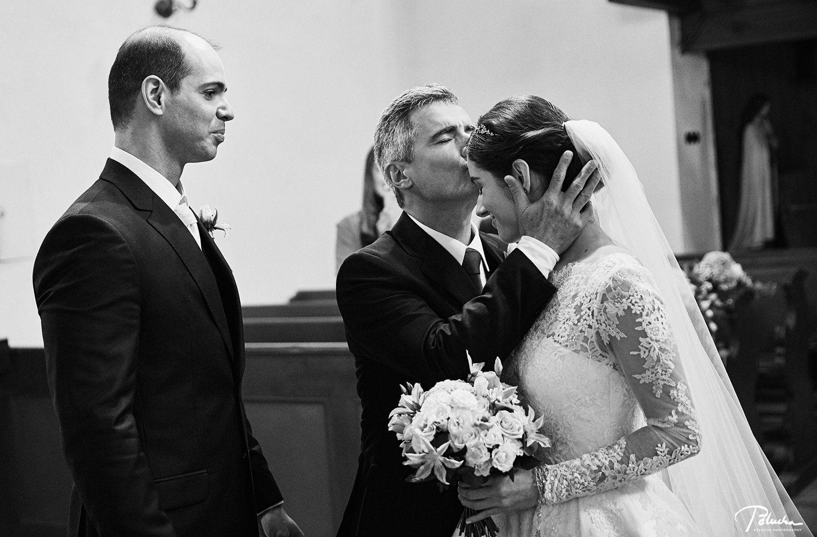 wedding ceremony at Mcely church