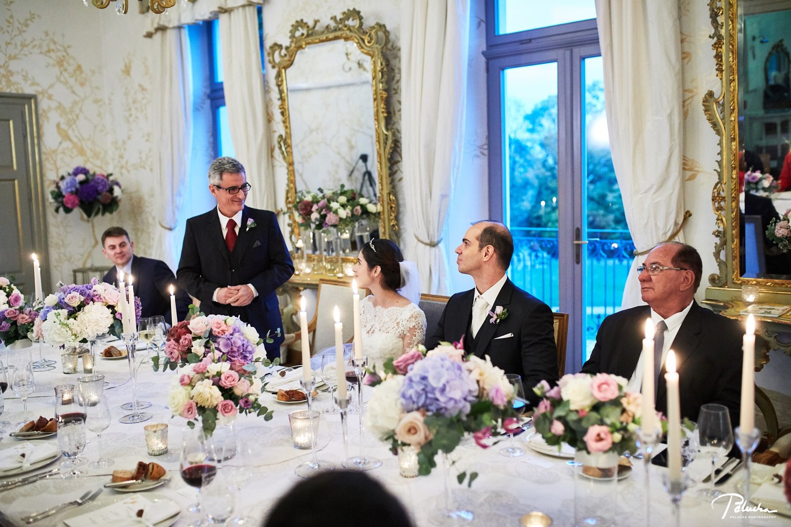 wedding reception at chateau mcely