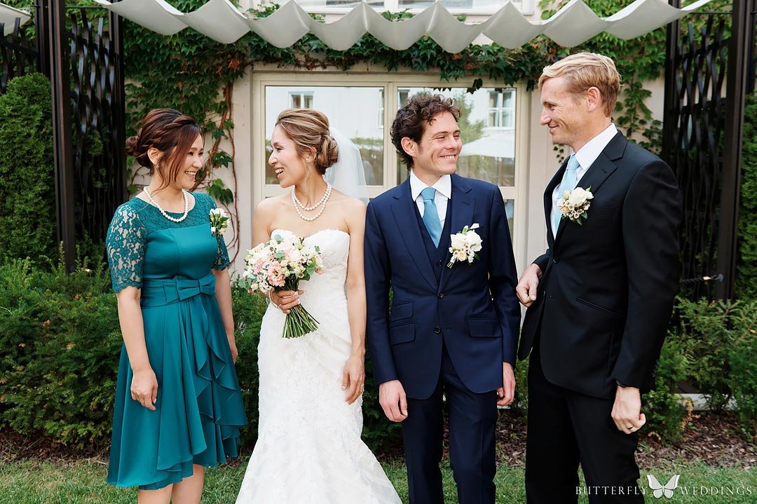 svatební focení svatba v hotelu Mandarin Oriental v Praze