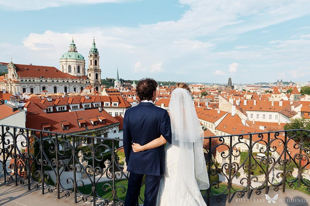 svatební focení letní svatba v Praze