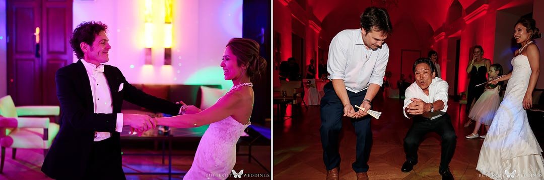 wedding party destination wedding in Mandarin Oriental in Prague