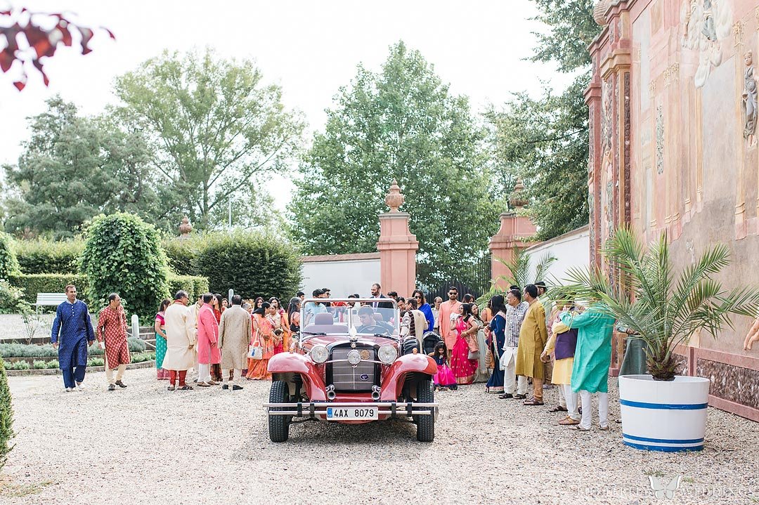 Baraat tradice indická svatba v Praze