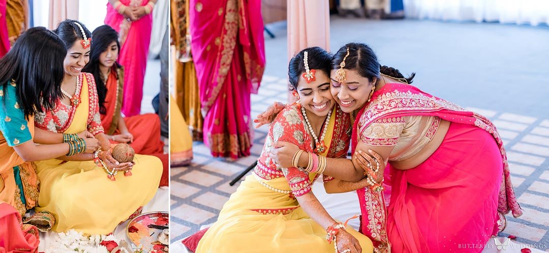 pre-wedding ceremonies hindu indian destination wedding in Prague Czech Republic