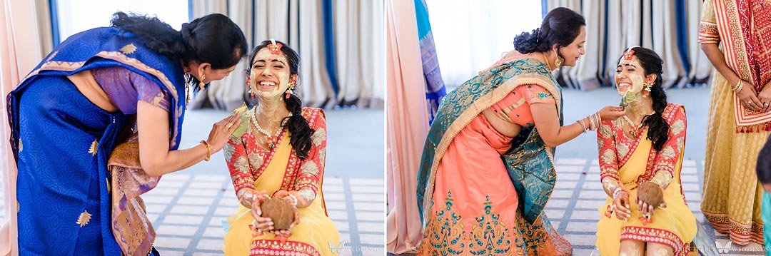 pre-wedding ceremonies hindu indian destination wedding in Prague Czech Republic