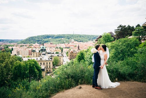 Wedding at Palace Zofin in Prague, Czech Republic